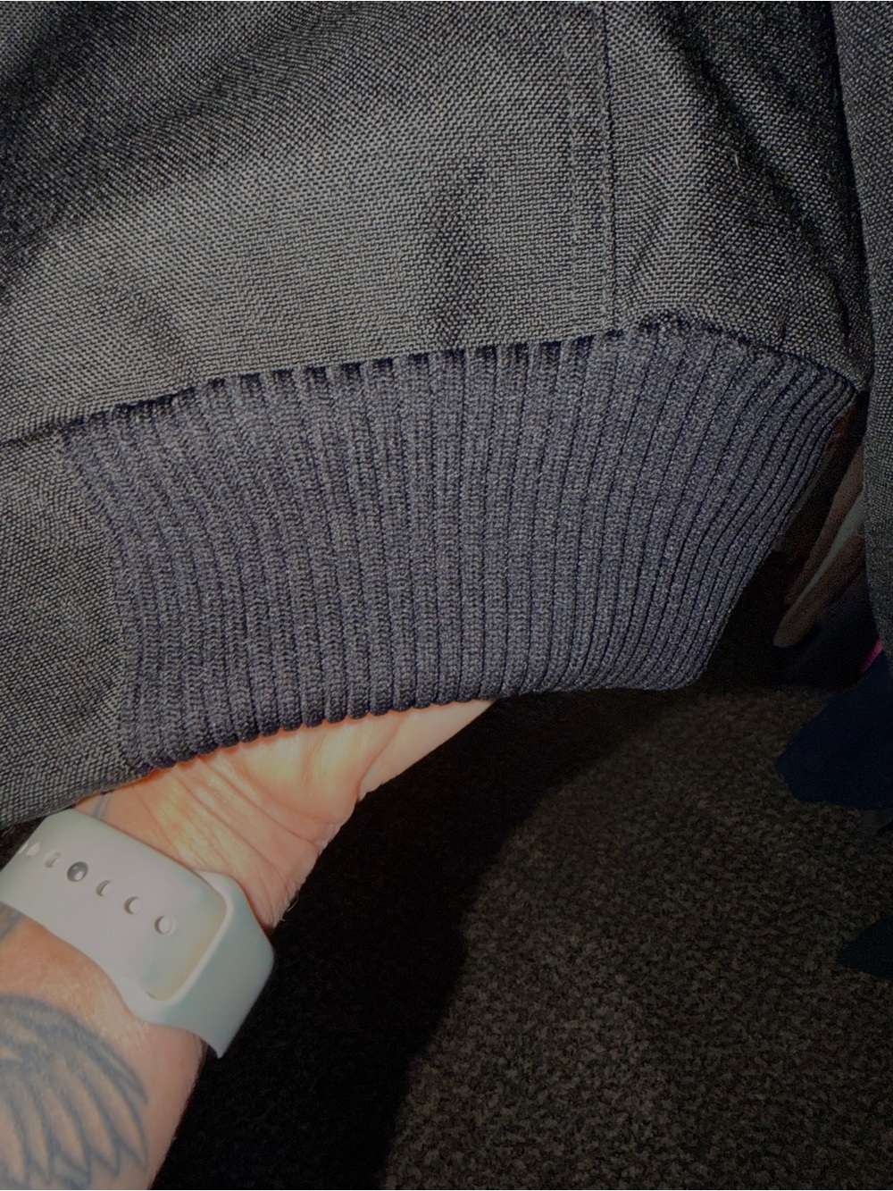 Vintage Carhartt '05 Extreme Arctic J133 BLK Quilted Lining Jacket Work Coat Med - Picture 9 of 10